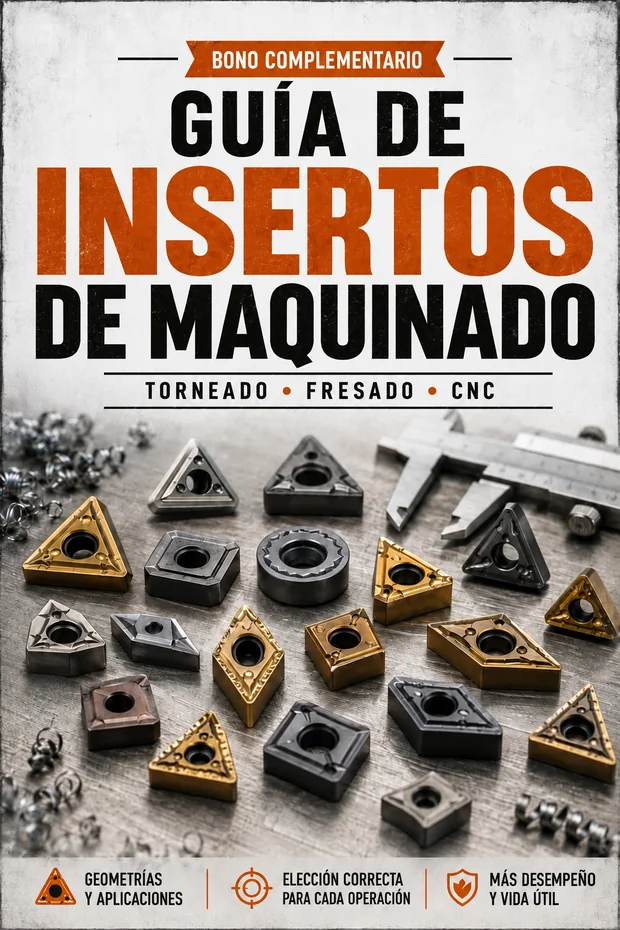 Bono 1: Guía de Insertos de Maquinado